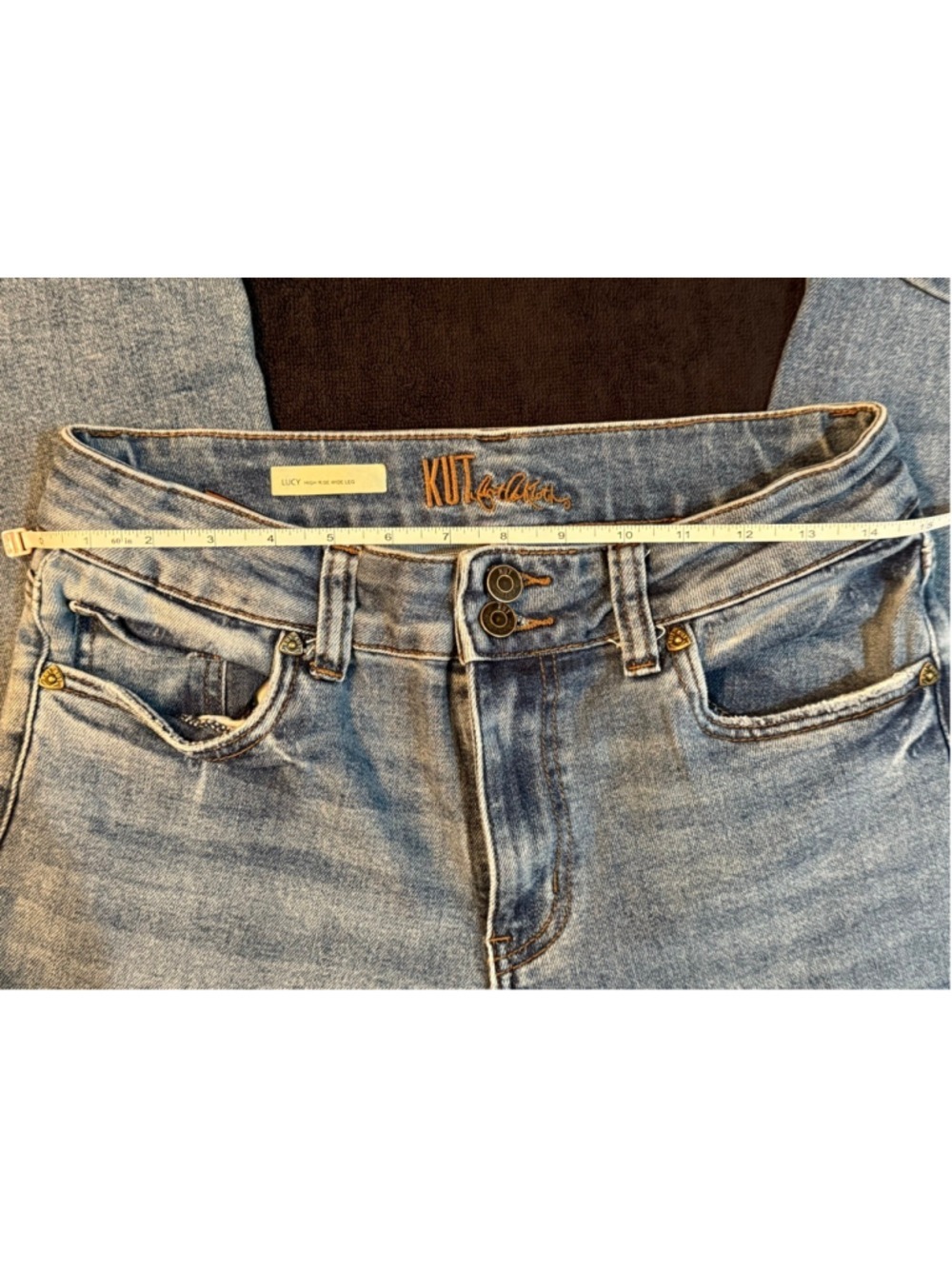 Women’s Jeans Bundle Lot of 3 Size 8 – KUT From The Kloth, Lucky Brand & Express - Picture 3 of 10